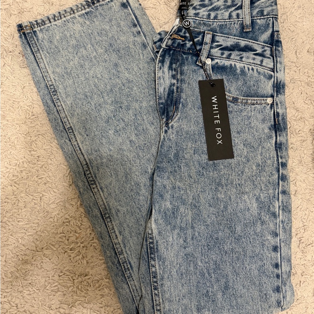 White Fox Blue Denim Jeans women’s